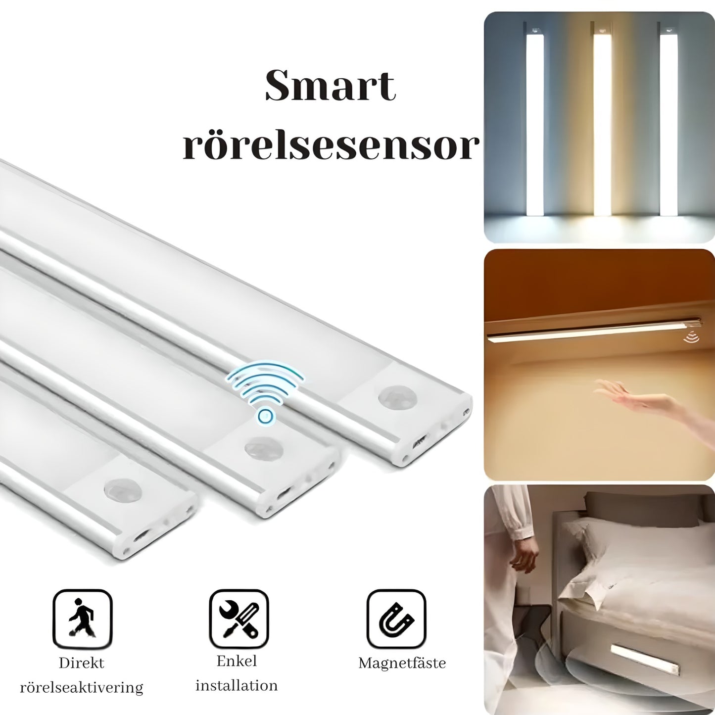 Smart Rörelsesensor LED-lampa